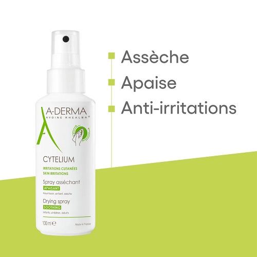 a-derma-cytelium-spray-assechant-100ml-3282770104783 proprietes-2