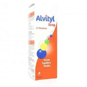 alvityl sirop 11 vitamines forme equilibre vitalite 150 ml