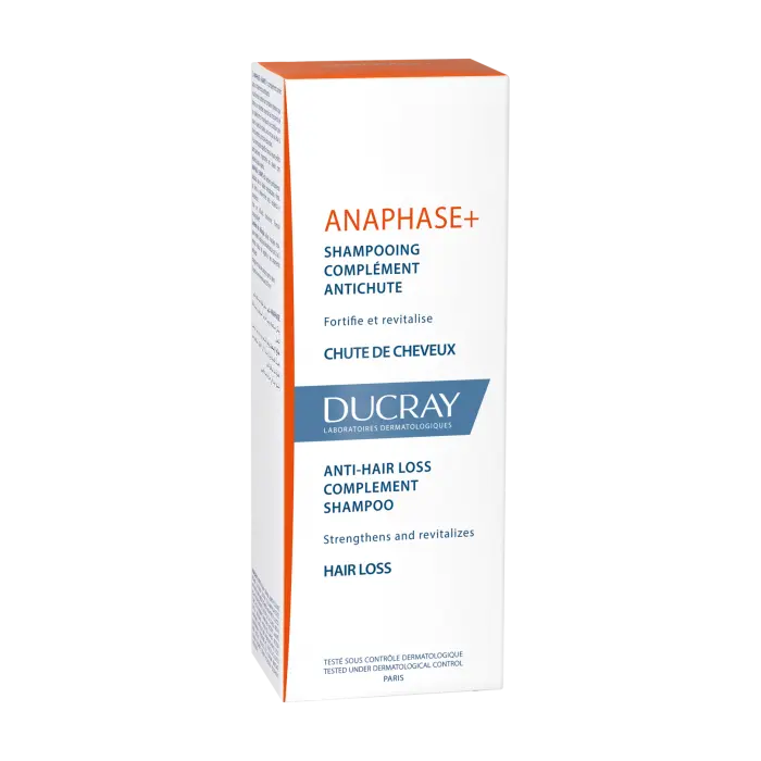 ducray anaphase + shampooing crème stimulant 200ml 3282770075533