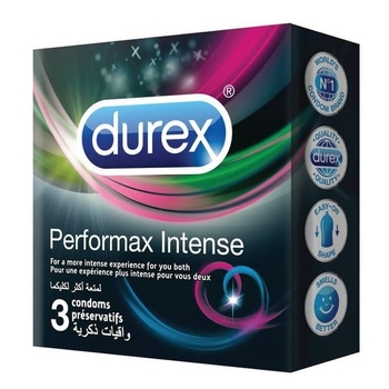 durex performax intense 3 preservatifs