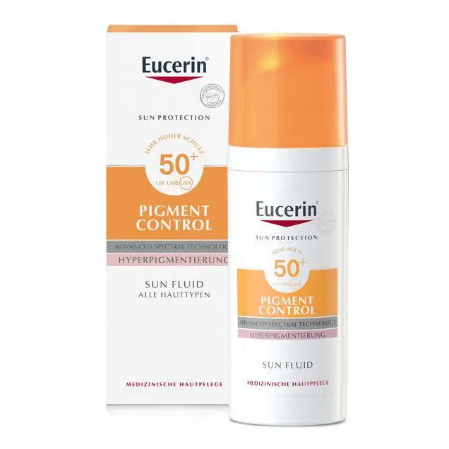 eucerin pigment control spf50 sun fluid 50 ml