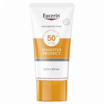 eucerin sun sensitive protect creme tres haute protection visage spf50 50ml