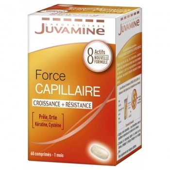 juvamine force capillaire 60 comprimes