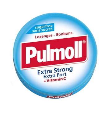 Pulmoll citron pastilles sans sucres 45g