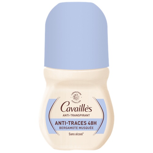 Cavaillès Anti-Transpirant Bille Bergamote Musquée Anti-Traces 48H