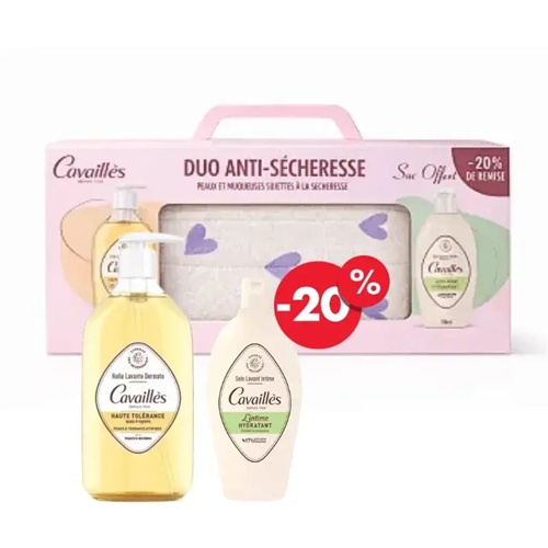 Cavaillès Duo Anti-Sécheresse Huile Lavante