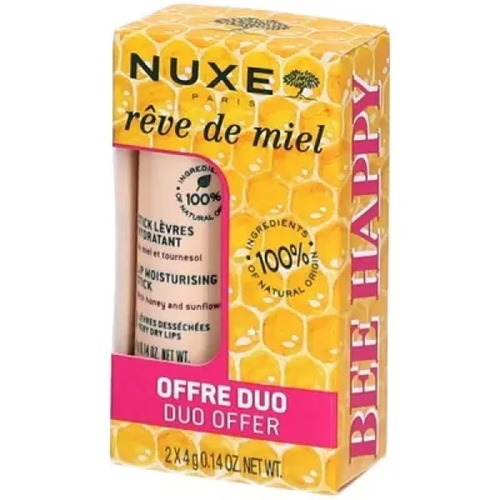Nuxe Rêve de Miel Duo Stick Lèvres