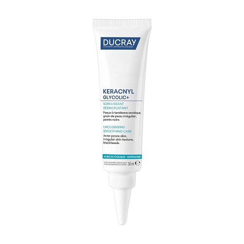 Ducray Keracnyl Glycolic+ Soin Lissant Désincrustant