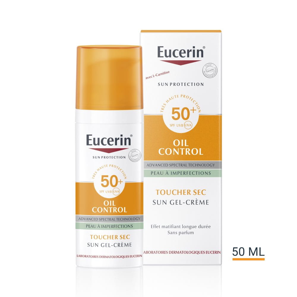 Eucerin Oil Control Gel crème SPF50 - 50 ml