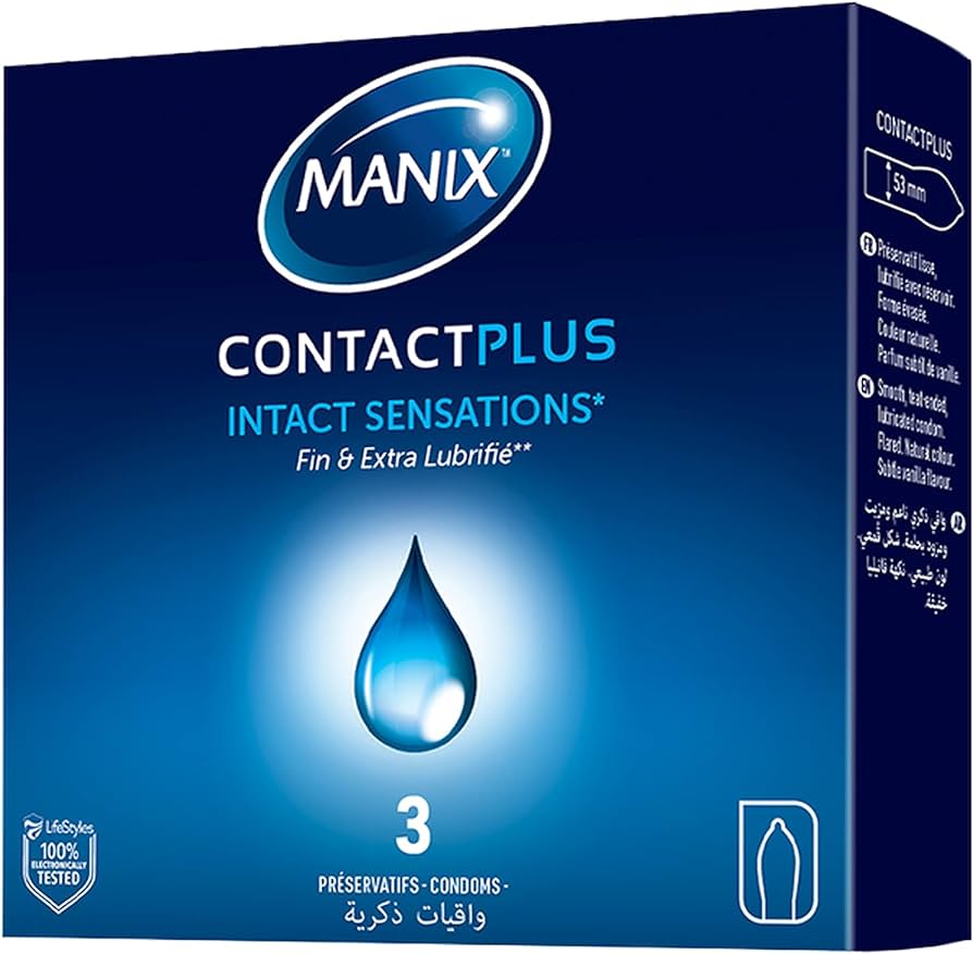 manix contact plus boite de 3