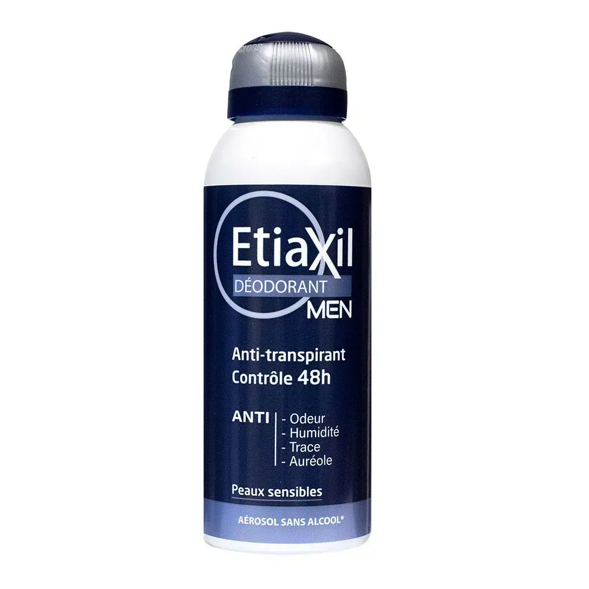 etiaxil men deodorant anti-transpirant controle-48h 150ml