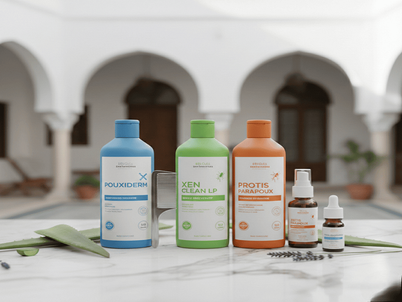 shampoing anti-poux en Tunisie