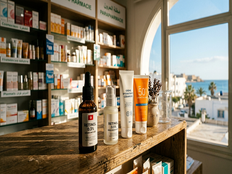 Meilleure crème rétinol en parapharmacie en Tunisie 2026