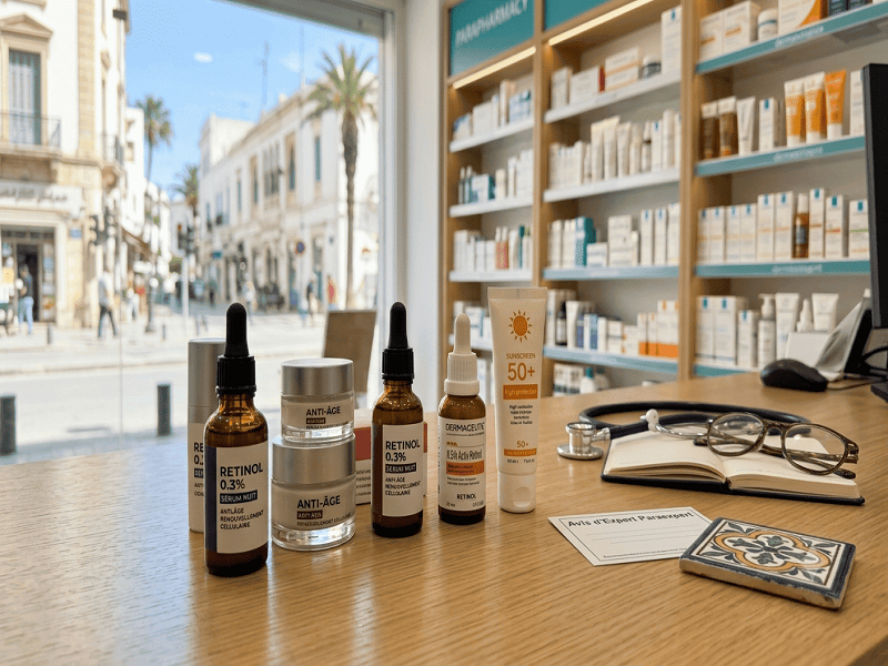 Meilleure crème rétinol en parapharmacie en Tunisie