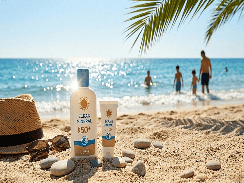 Écran solaire minéral