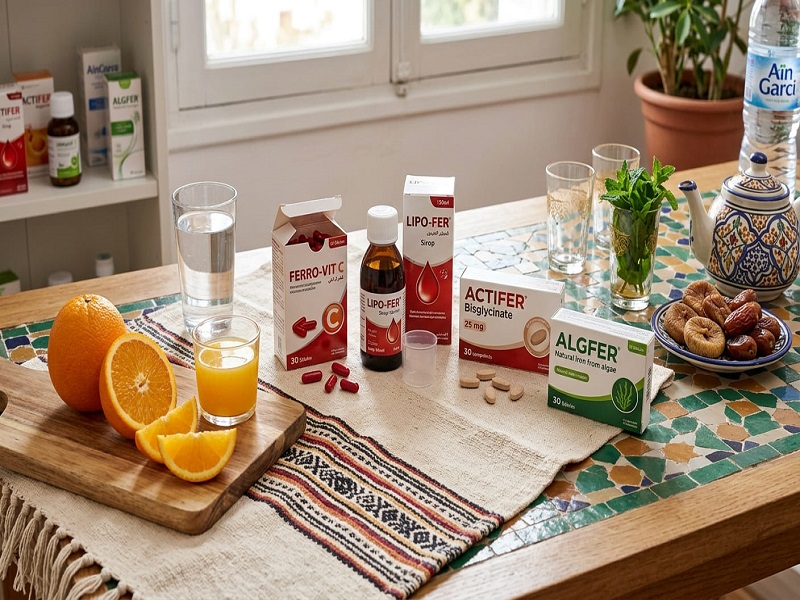 Meilleur complément alimentaire fer en Tunisie