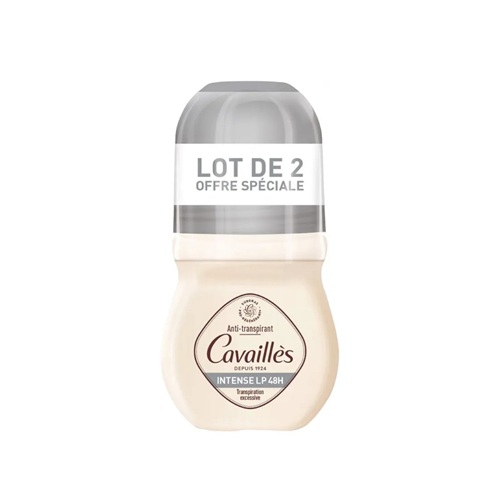Cavaillès Anti-Transpirant Bille Intense LP 48H Lot de 2
