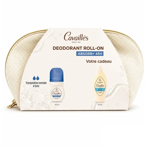 Rogé Cavaillès Trousse Déodorant Roll-On Absorb+ 48H