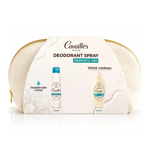Cavaillès Trousse Déodorant Spray Dermato 48H