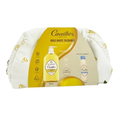 Cavaillès Trousse Huile Lavante Dermato Haute Tolérance [Déo Spray Absorb+ Offert]