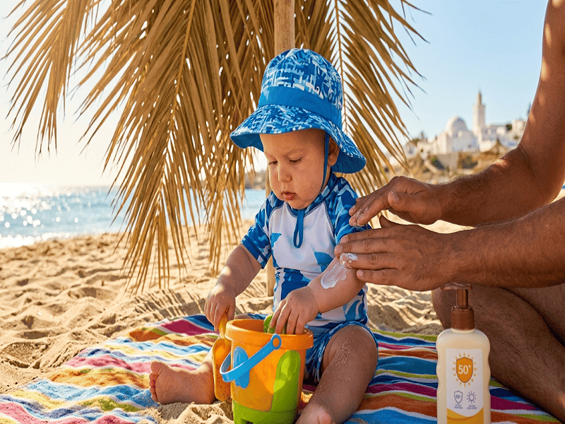Meilleur écran solaire bébé