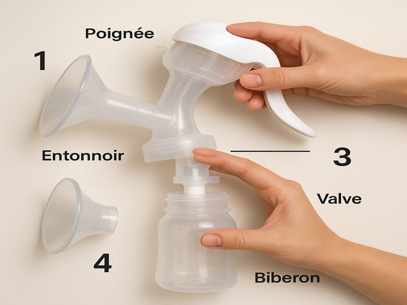 Comment bien utiliser un tire-lait manuel