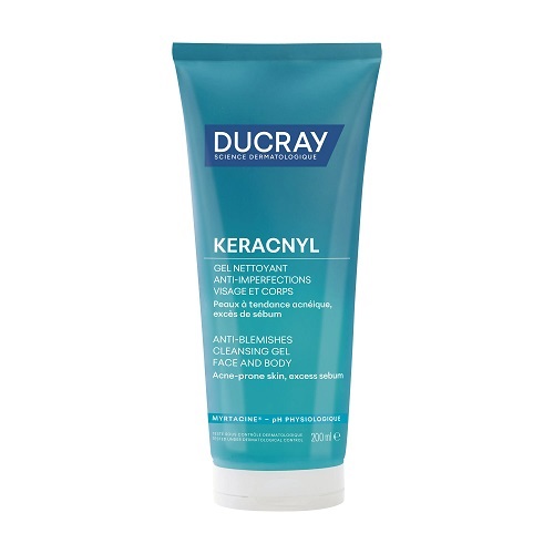 Ducray Keracnyl Gel Moussant 200 ml