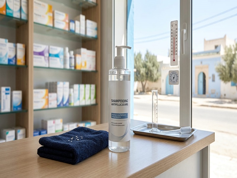 shampoing antipelliculaire en pharmacie