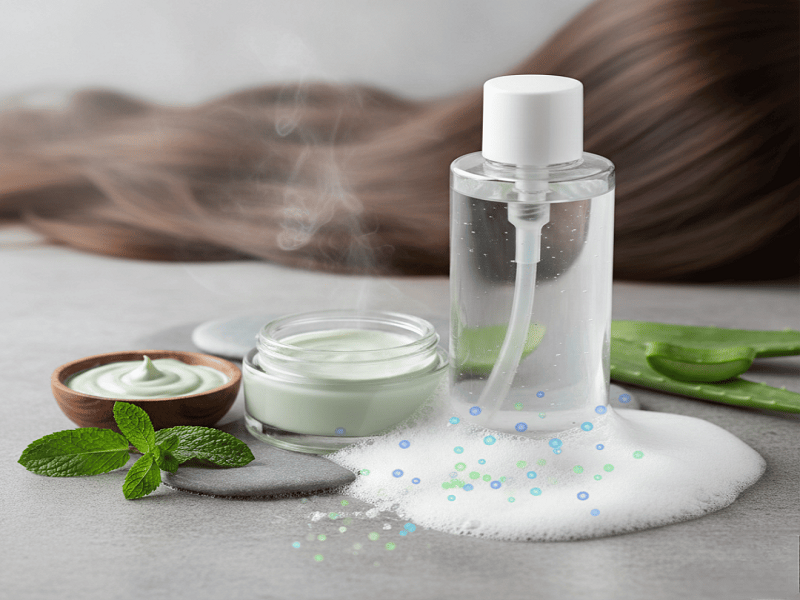 shampoing pour cheveux gras avec pellicules