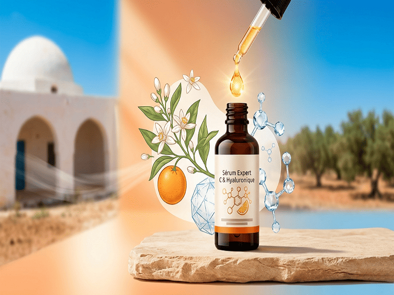 Sérum Vitamine C + Acide Hyaluronique