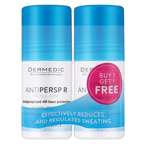 Dermedic Antiperspirant Duo Roll-On Bleu 2x60 g