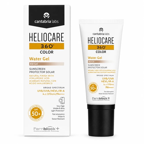 Heliocare 360° Water Gel Teinté Beige SPF50+ 50 ml
