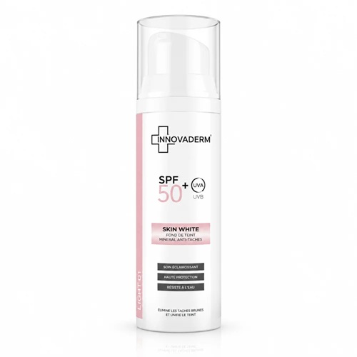 Innovaderm Skin White Fond de Teint Anti-Taches SPF50+ Medium 1.5 30 ml
