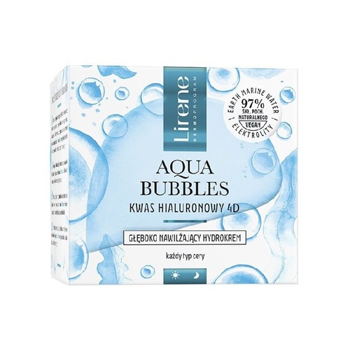 Lirene Aqua Bubbles Crème Hydratante Acide Hyaluronique 50 ml