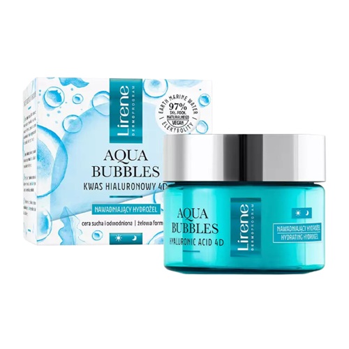 Lirene Aqua Bubbles Gel-Crème Hydratante Acide Hyaluronique 50 ml
