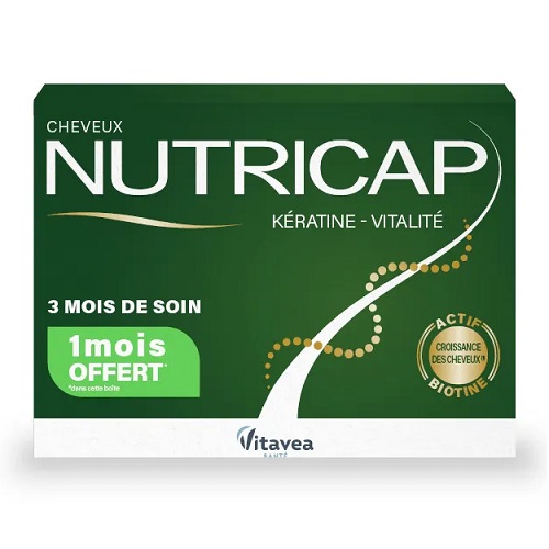 Nutricap Kératine Vitalité 90 Gélules