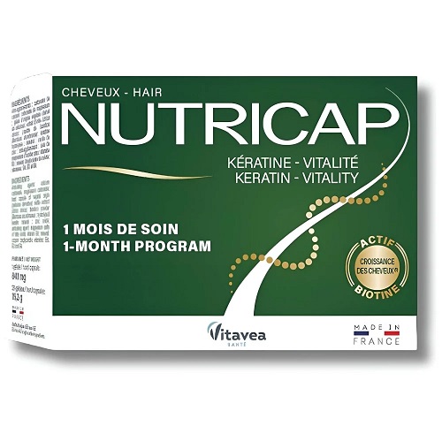 Nutricap Kératine Vitalité 30 Gélules