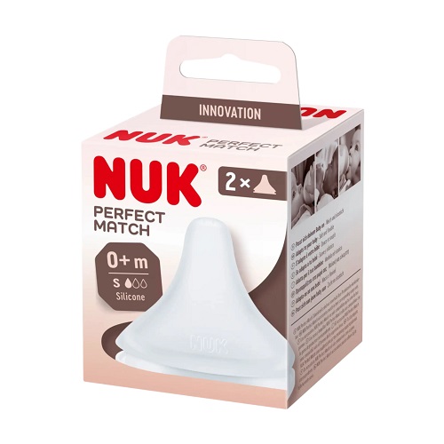 Nuk Tétine Perfect Match 0M+ S B/2