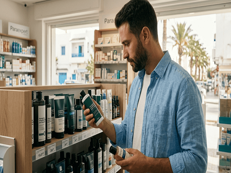 Shampoing antipelliculaire homme