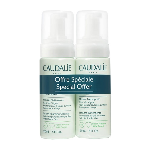 Caudalie Vinoclean Duo Mousse Nettoyante 2 x 150 ml