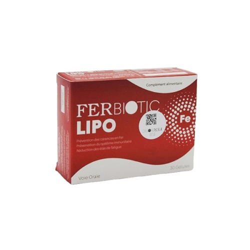 FerBiotic Lipo 30 Gélules