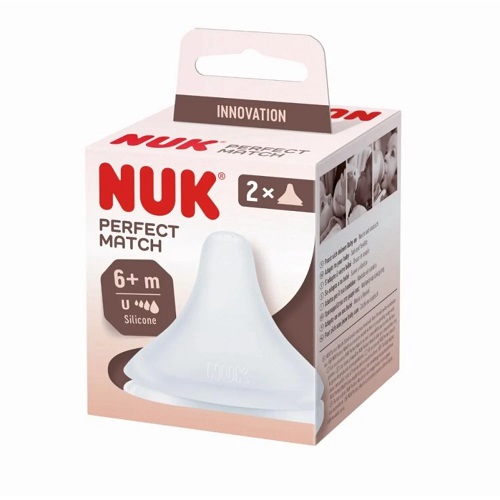 Nuk Tétine Perfect Match 6M+ S B/2