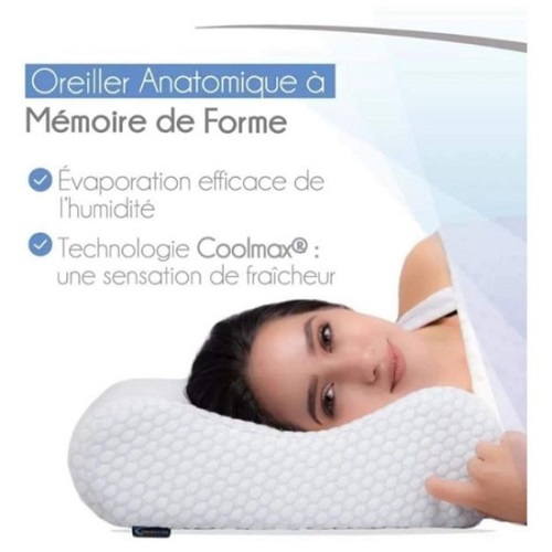 Orthomed Oreiller à Mémoire de Forme