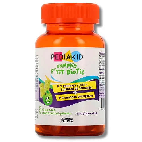 Pediakid Gommes P'tit Biotic B/60