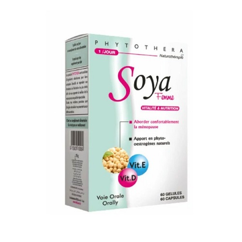 Phytothera Soya Femme 60 Gélules