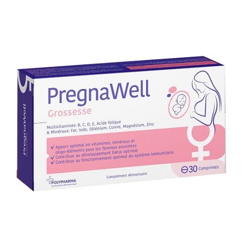 Pregnawell Grossesse 30 Comprimés
