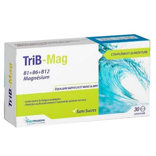 TriB-Mag Vit B1/B6/B12 Magnésium