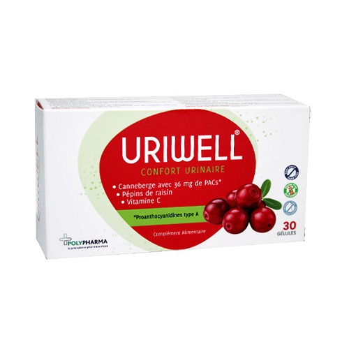 Uriwell Confort Urinaire 30 Gélules