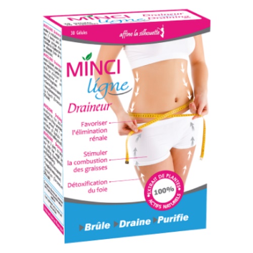 Vital Minciligne Draineur 30 Gélules