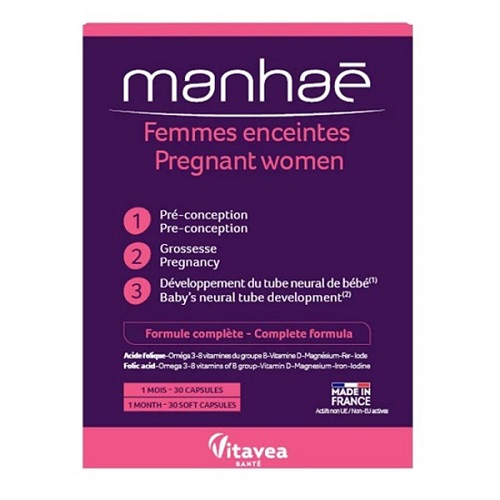 Vitavea Manhaé Femmes Enceintes 30 Capsules